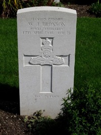 Klagenfurt War Cemetery - Broxson, Wilfred John
